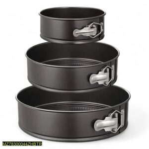 3Pcs Non Stick Cake Pan Set