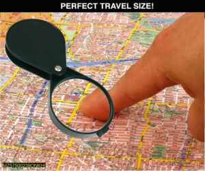 Foldable Pocket Magnifying Glass 60Mm-4