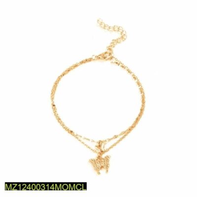 1 Carat Gold-Plated Anklet