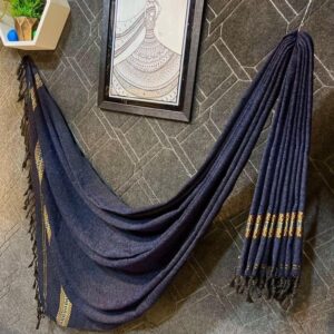 1 Pc Men's Velvet Plain Shawl