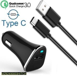 3.0 Type C Fast Car Charger