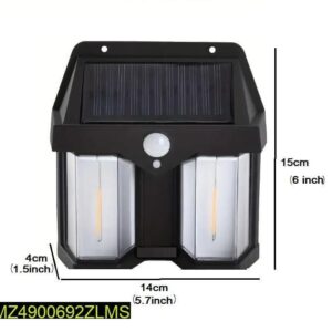 Double Solar Tungsten Wall Light