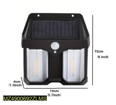 Double Solar Tungsten Wall Light