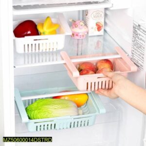 Expandable Fridge Basket for Multipurpose Storage