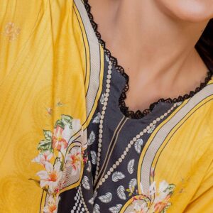 1 Pc Safwa Women Unstitched Viscose Printed Shirt VTC-06