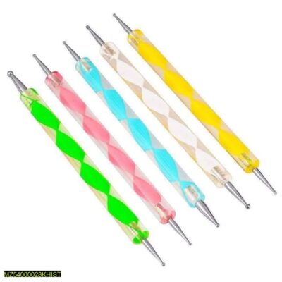 5 Pcs 2 Way Nail Art Tool02