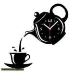 Analogue Kettle Wall Clock