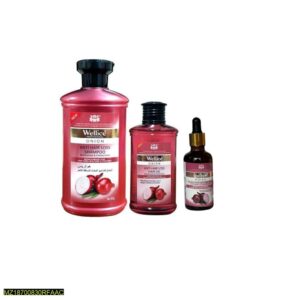 Anti-Hair Loss Onion Shampoo, Serum And Oil Bundle