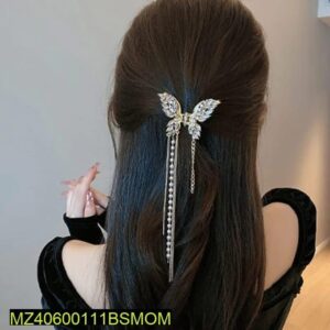 Beautiful Rhinestone Butterfly Hair Claw