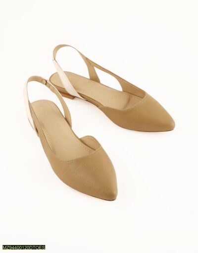 D'Toes Sling Back Beige