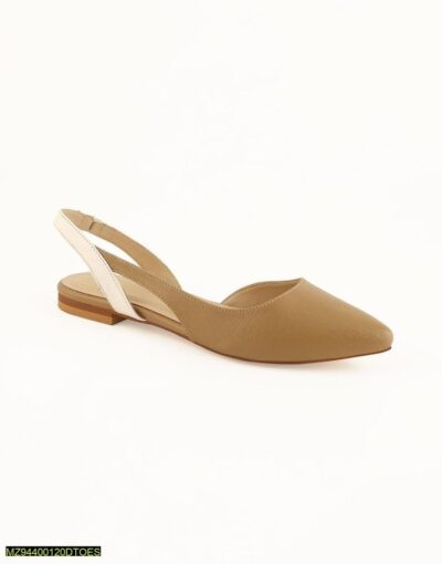 D'Toes Sling Back Beige