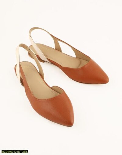 D'Toes Sling Back Tan, Fc31-B3-6