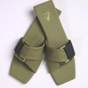 D'Toes Square Toes Olive, F32-Ol-38