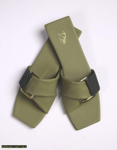 D'Toes Square Toes Olive, F32-Ol-38