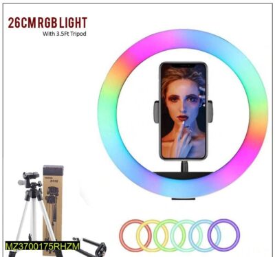 Portable 26cm Ring Light RGB with 3110 STAND