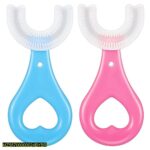 Silicone Baby U-Shaped 360 Tooth Brush, Pack Of 2