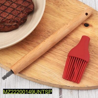 1 Pc Silicone BBQ Oil Basting Brush