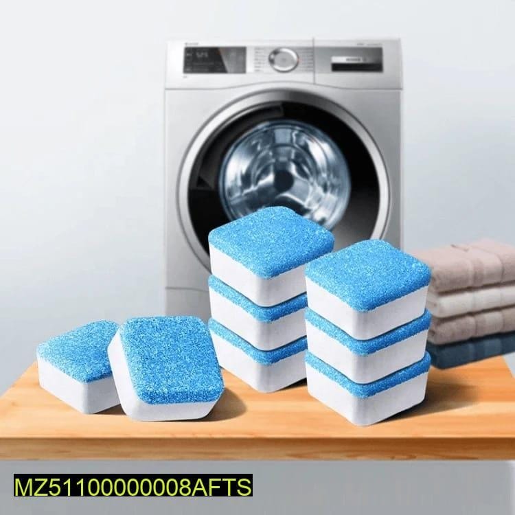 12 Pcs Washing Machine Cleaning Tablets