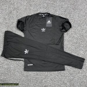 2 Pcs Dri Fit Plain Track Suit