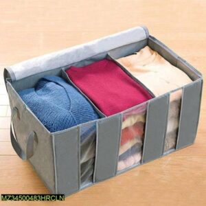 3 Compartment Cloth Storage Organizer