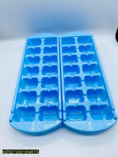 Ice Tray With Cover 28 Ice Cube, Pack Of 2