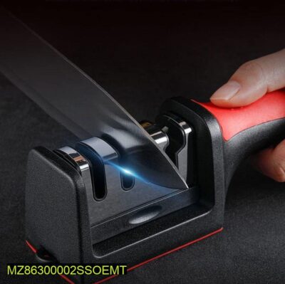 Professional Knife Sharpener – Non-Slip Base – Fast Sharpening