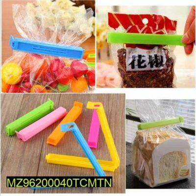 Techmanistan-Pack of 12 - Multicolor Reusable Plastic Food Snack