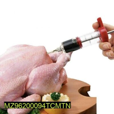 Techmanistan-Stainless Steel BBQ Meat Marinade Flavor Seasoning Injector Needle