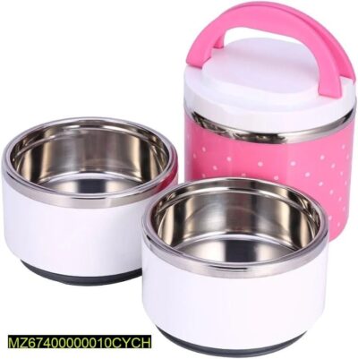 1 Pc 2 Layered Lunch Box