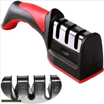 3 In 1 Knife Sharpener -Pack of 2