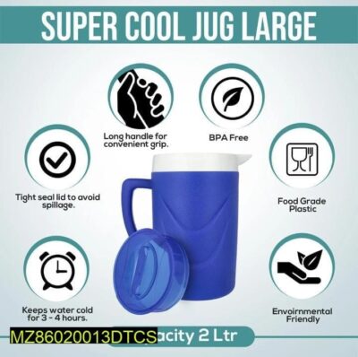 Cool Insulated Water Jug 2 Liter