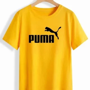 Cotton Unisex T-Shirt - Puma Orange