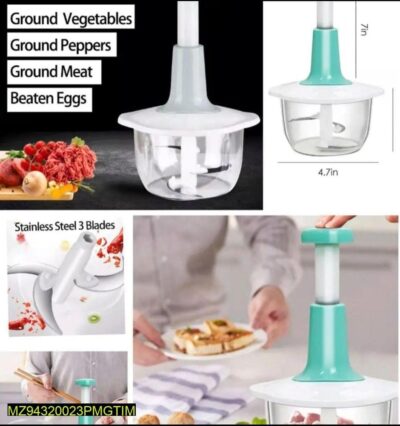 Hand Push Vegetable Twist Chopper