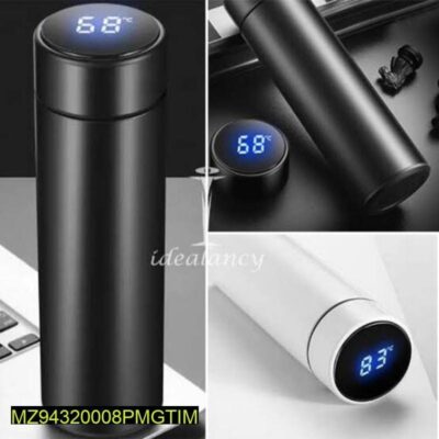 Led Digital Temperature Display Water Bottle