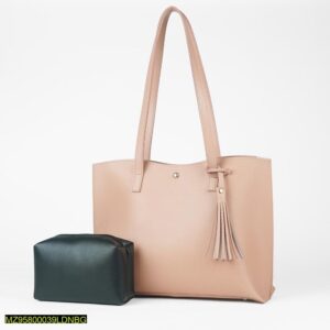 London Bag-Livik Tote Set Of 2 Bag Peach