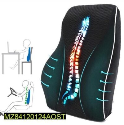 Memory Foam Back Pain Relief Lumbar Support Car Cushion Pillow