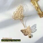 Non-slip Butterfly Pendant Hair Clip, Code - 664-666