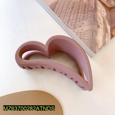 Non-slip Heart Shape Hair Catcher, Code 668