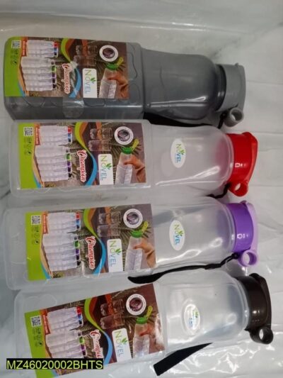 Plastic Water Bottle , Pack Of 4