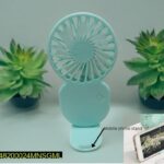 Portable Rechargeable Fan With And Mobile Phone Stand