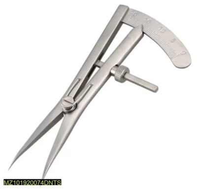 Premium Quality Metal Dental Gauge Dental Caliper Elbow Tool Bone Calipers