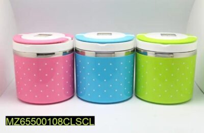 Single Tier Stainless Steel Lunch Box