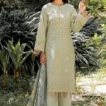 Spn-02-Safwa Spinel 3 Pcs Unstitched Embroidered Suit