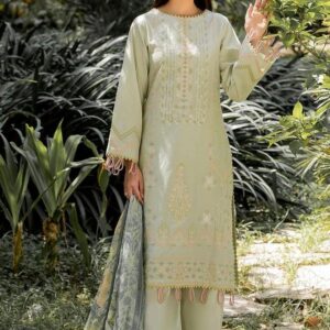 Spn-02-Safwa Spinel 3 Pcs Unstitched Embroidered Suit