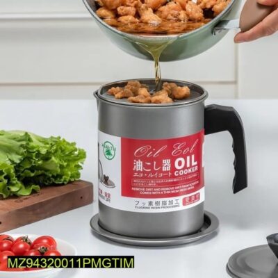 Strainer Oil Storage Pot