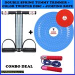 Twister Disc Waist Trimmer, Twister, And Skipping Rope, Pack Of 3