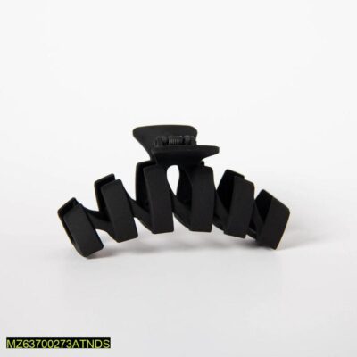 Wavy Matte Color Hair Clip, Code - 651