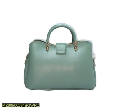 Women's PU Leather Plain Handbag