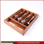 Wooden Cutlery Rest Tray