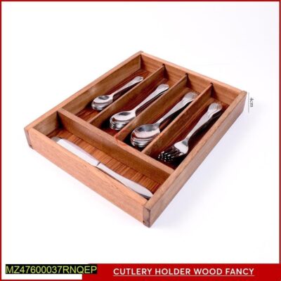 Wooden Cutlery Rest Tray